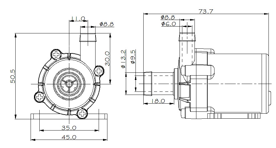 food grade hot water pump DC35-1